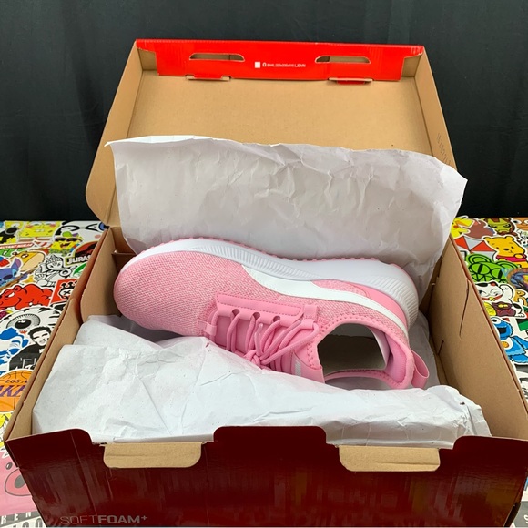 Puma Pink and White Athletic Shoes - Picture 12 of 13